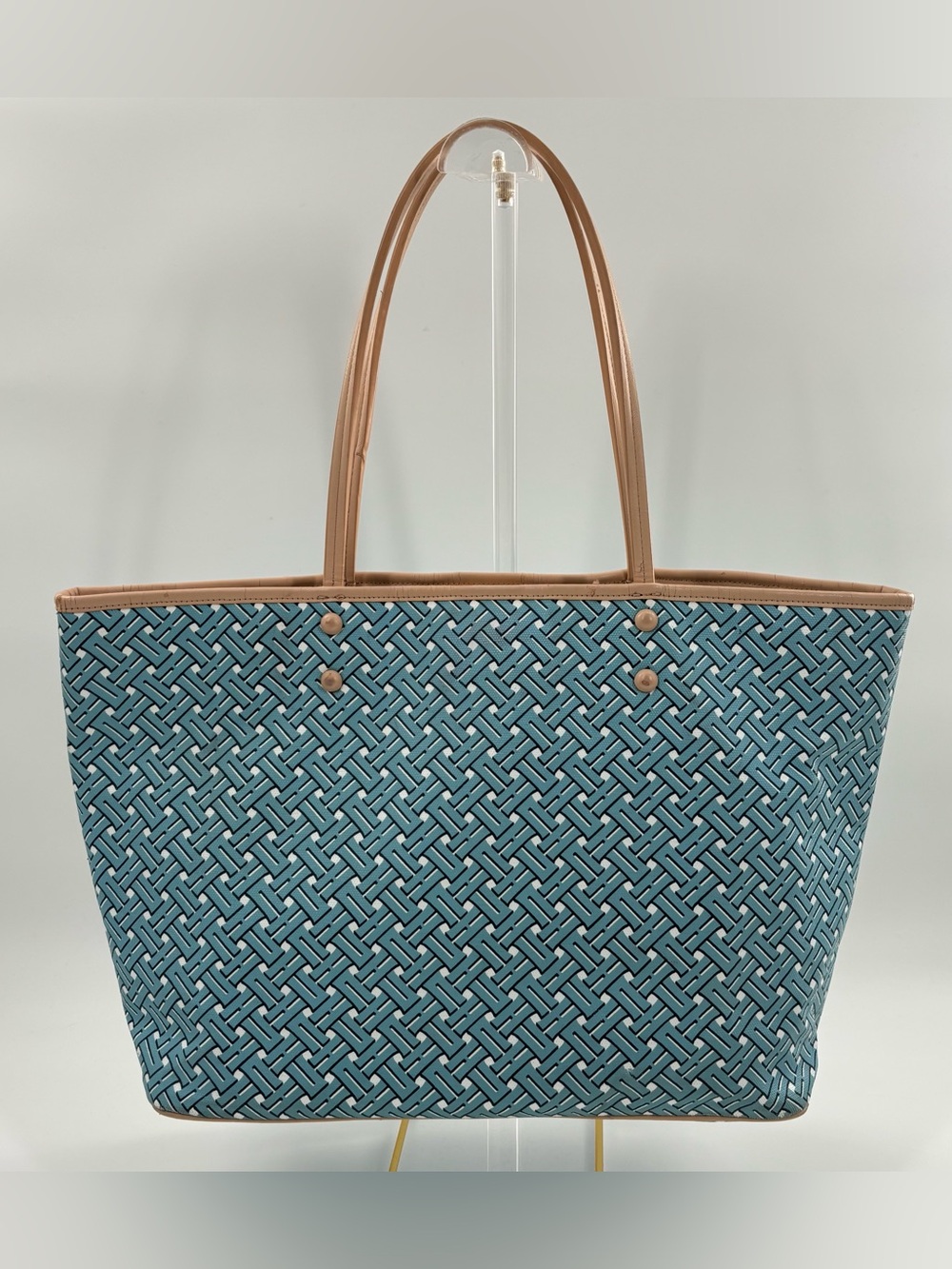 Cole Haan Signature Weave Coated Canvas Tote Bag